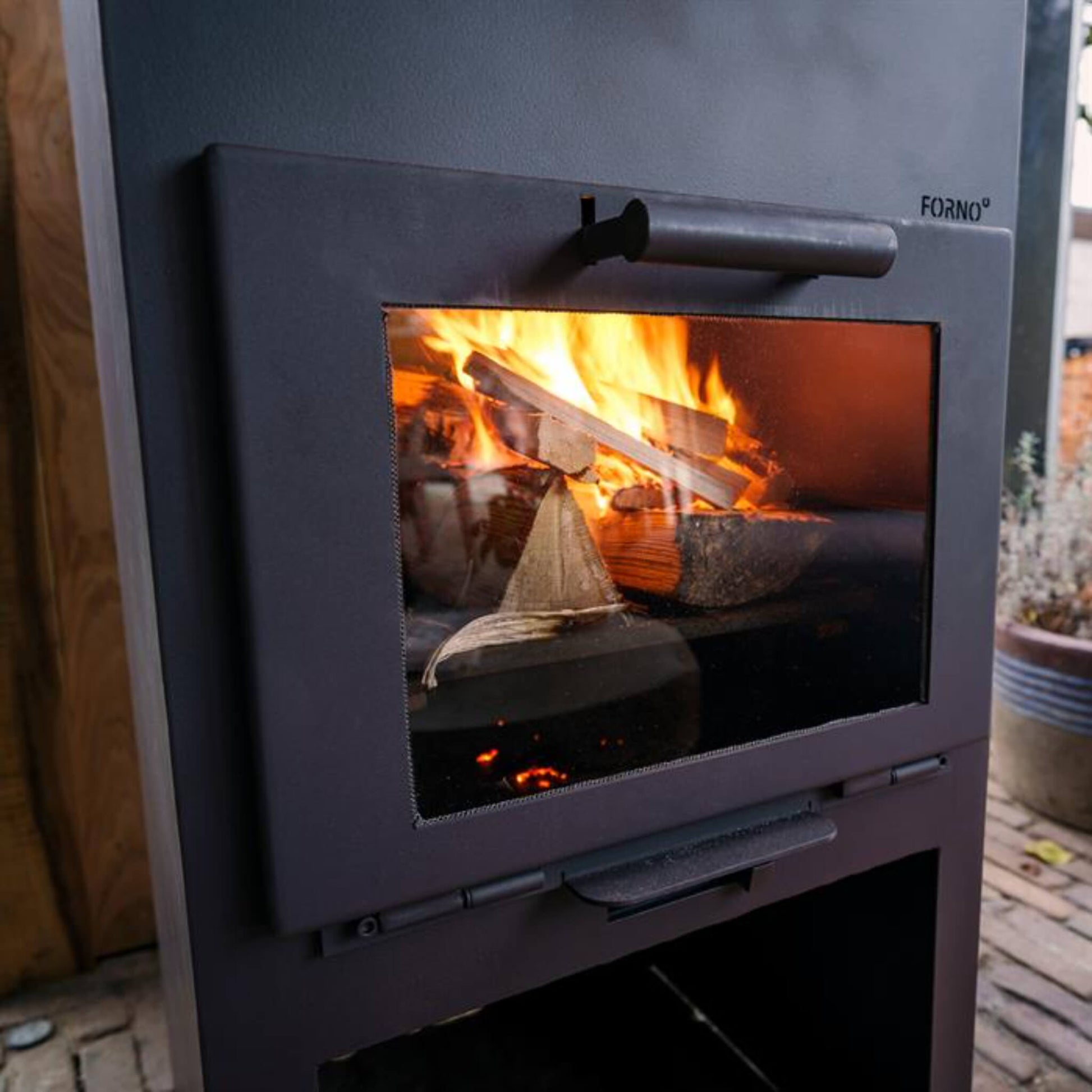 Adezz Forno STIG Coated Steel Outdoor Fireplace - Mouse & Manor
