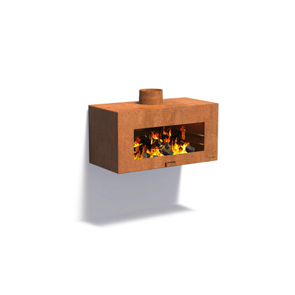 Adezz Forno ENOK Corten Steel Outdoor Fireplace - Mouse & Manor