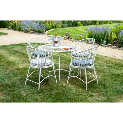 Blaisdon Cream 5 Piece Bistro Set by Ascalon - Mouse & Manor