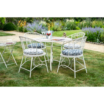 Blaisdon Cream 5 Piece Bistro Set by Ascalon - Mouse & Manor