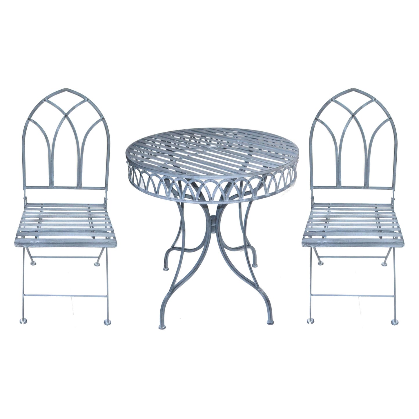 Tewksbury Gothic 3-Piece Bistro Set by Ascalon - Mouse & Manor