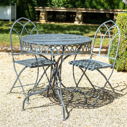 Tewksbury Gothic 3-Piece Bistro Set by Ascalon - Mouse & Manor