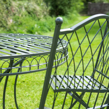 Hampton 3-Piece Bistro Set in Umber Grey by Ascalon - Mouse & Manor