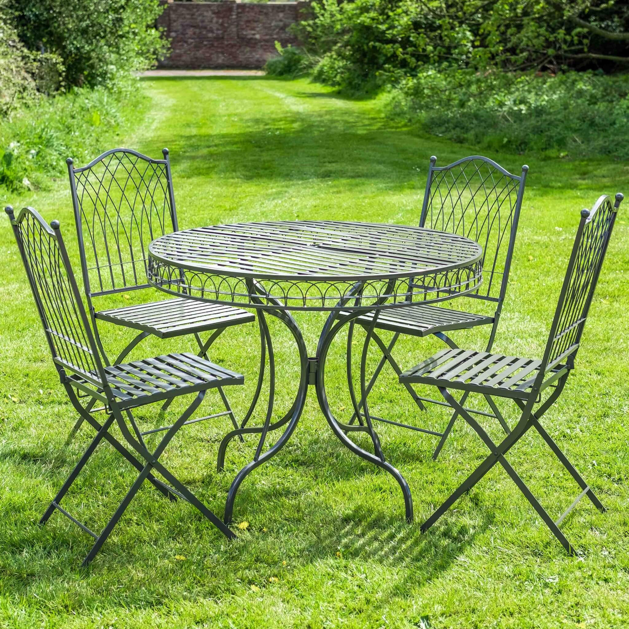 Outdoor bistro deals set 5 piece