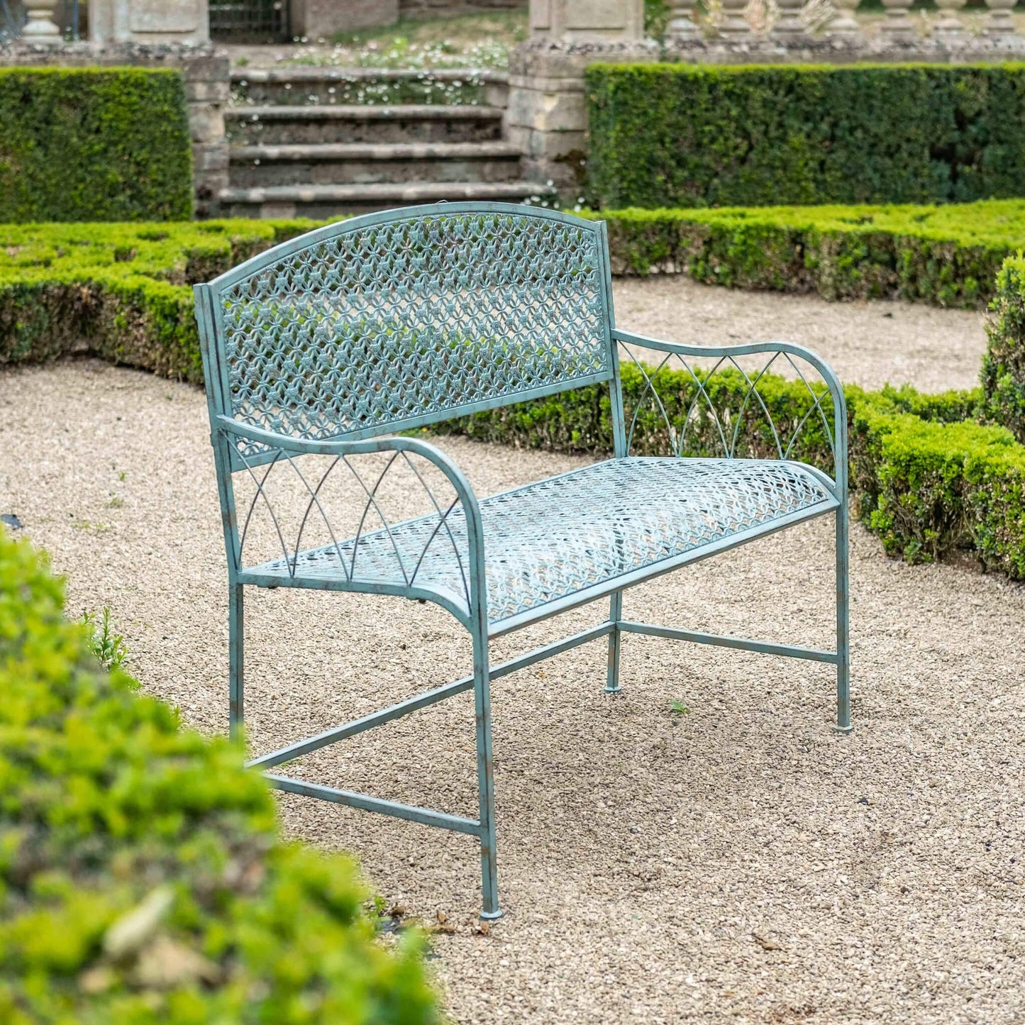 Marlborough Steel Bench by Ascalon - Mouse & Manor