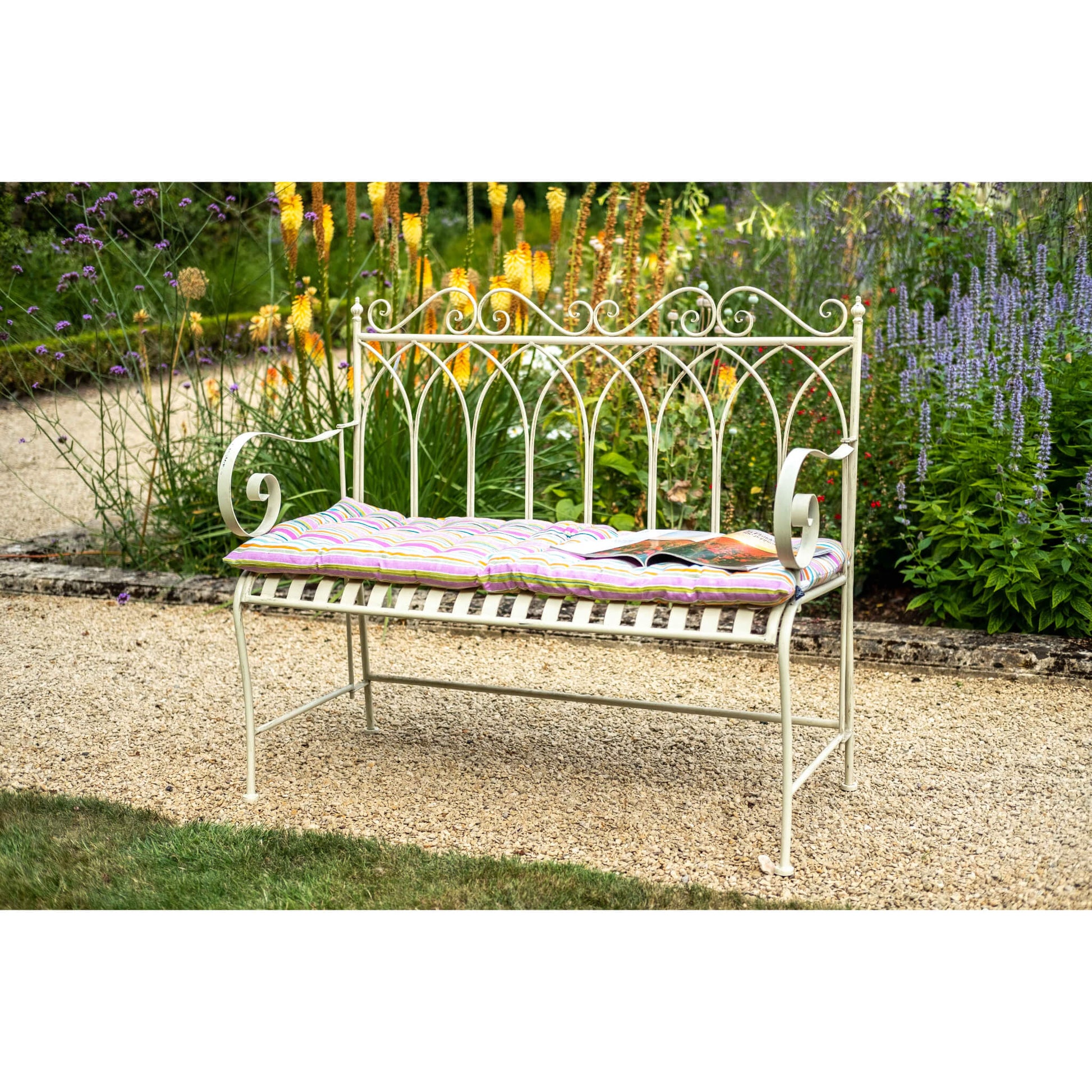 Gothic Bench in Cream by Ascalon - Mouse & Manor