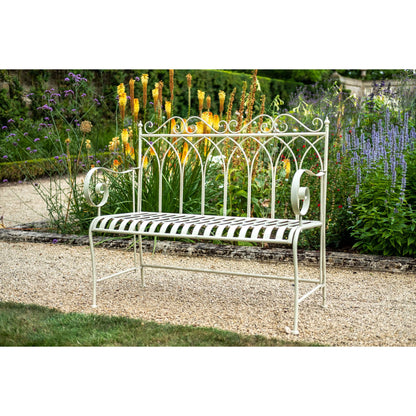 Gothic Bench in Cream by Ascalon - Mouse & Manor