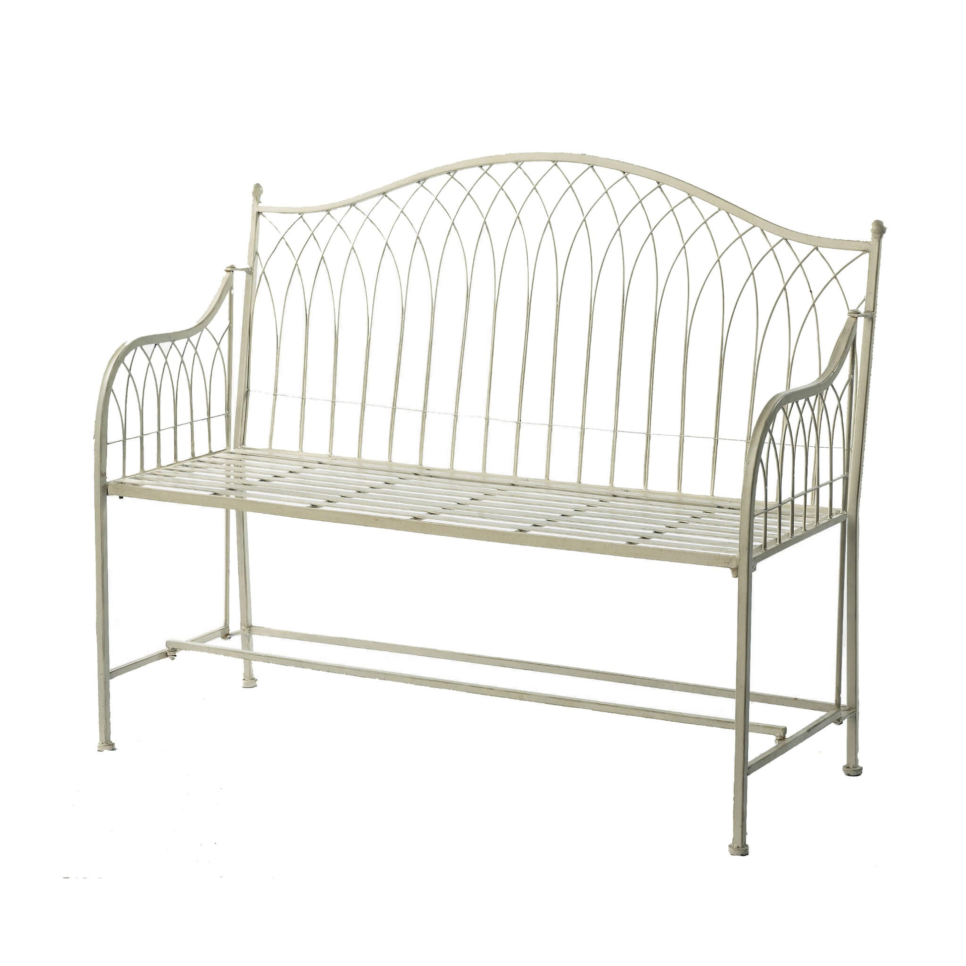 Hampton Bench in Cream by Ascalon - Mouse & Manor