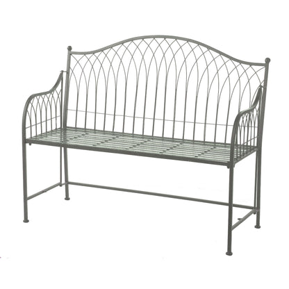 Hampton Bench in Umber Grey by Ascalon - Mouse & Manor