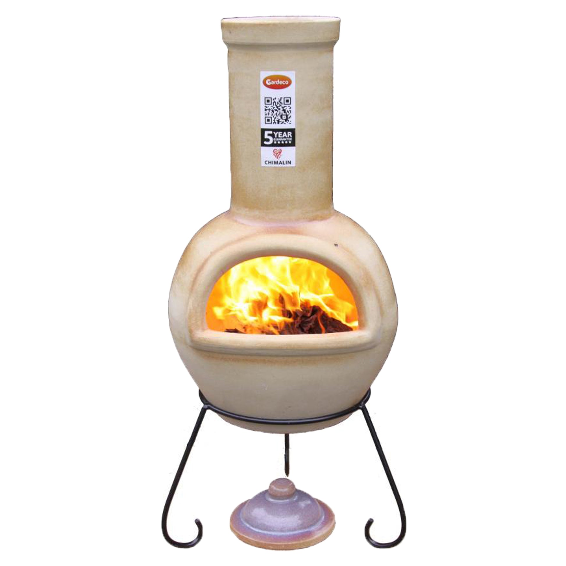 Sempra Large Chiamalin AFC Chimenea by Gardeco - Mouse & Manor