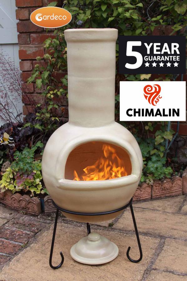 Sempra Large Chiamalin AFC Chimenea by Gardeco - Mouse & Manor