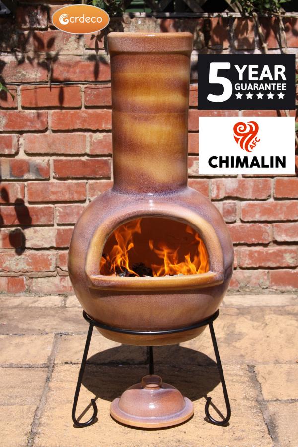 Sempra Large Chiamalin AFC Chimenea by Gardeco - Mouse & Manor