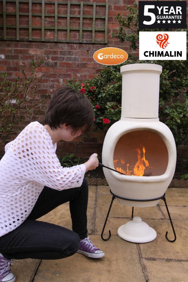 Asteria XL Chimalin AFC Chimenea by Gardeco - Mouse & Manor