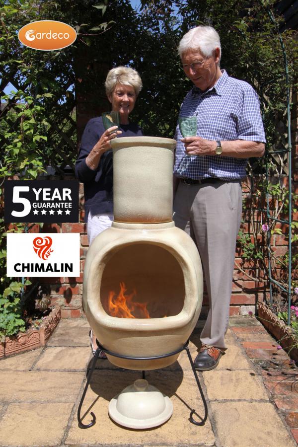 Asteria XL Chimalin AFC Chimenea by Gardeco - Mouse & Manor