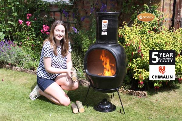 Asteria XL Chimalin AFC Chimenea by Gardeco - Mouse & Manor