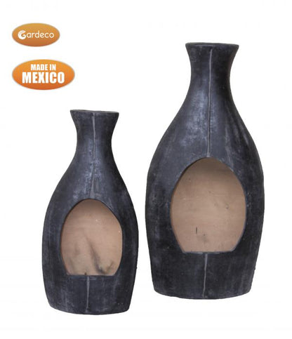 Botella Large Mexican Clay Chimenea by Gardeco - Mouse & Manor