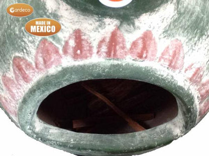 Plumas Large Mexican Clay Chimenea by Gardeco - Mouse & Manor