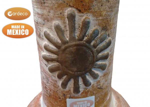 Sol Large Mexican Clay Chimenea by Gardeco - Mouse & Manor