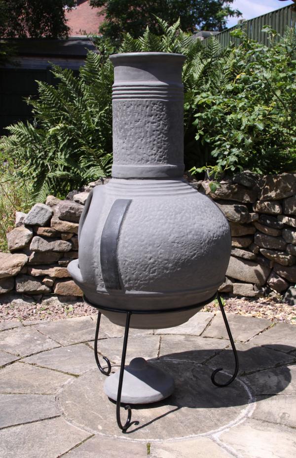 Linea Extra-Large Mexican Clay Chimenea by Gardeco - Mouse & Manor