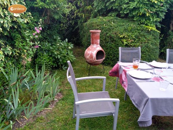 Colima Extra-Large Mexican Clay Chimenea by Gardeco (Various Colours Available) - Mouse & Manor