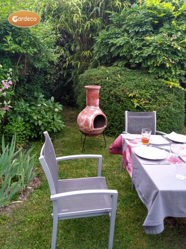 Colima Extra-Large Mexican Clay Chimenea by Gardeco (Various Colours Available) - Mouse & Manor