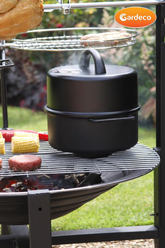 Food Smoker Accessory to fit Fire Pits, BBQs and Chimeneas by Gardeco - Mouse & Manor
