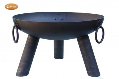 Dakota Medium Steel Fire Pit by Gardeco - Mouse & Manor