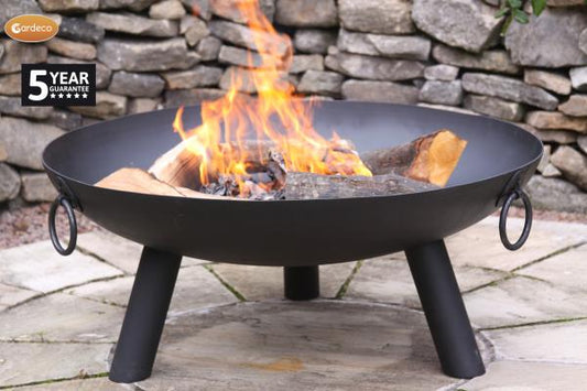Dakota Large Steel Fire Pit by Gardeco - Mouse & Manor