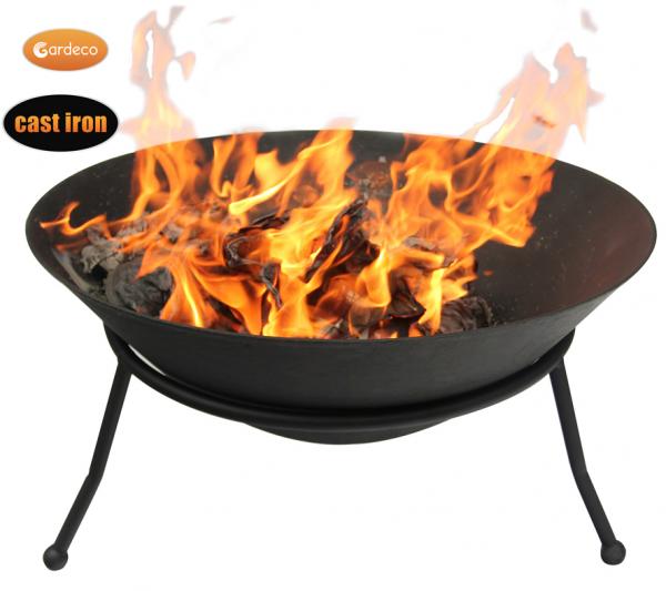 Emrys Cast Iron Fire Bowl by Gardeco - Mouse & Manor