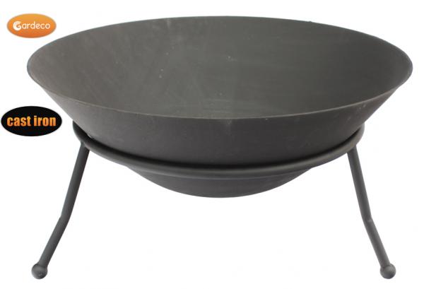 Emrys Cast Iron Fire Bowl by Gardeco - Mouse & Manor