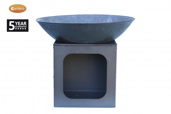 Isla Steel Fire Bowl by Gardeco - Mouse & Manor