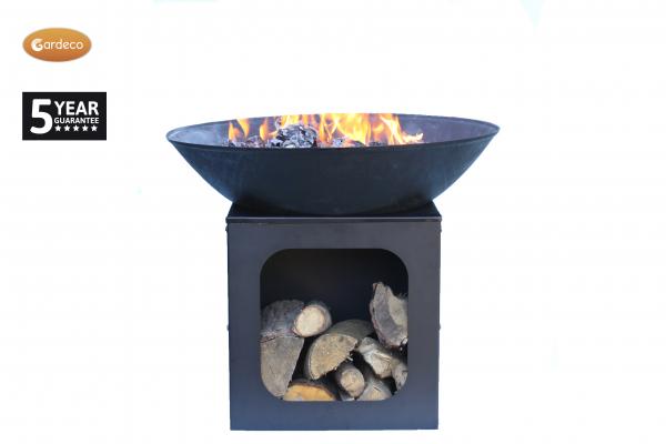 Isla Steel Fire Bowl by Gardeco - Mouse & Manor